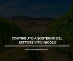 CONTRIBUTO A SOSTEGNO DEL SETTORE VITIVINICOLO